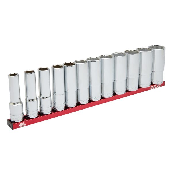 12-PC. 1 2  Drive Deep SAE R.B.R.T.™ Socket Set Sale