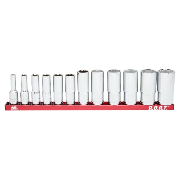 12-PC. 3 8  Drive Deep SAE R.B.R.T.™ Socket Set For Cheap - Image 2